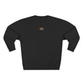 Minimalist Flag Crewneck Sweatshirt — Subtle Chest Logo
