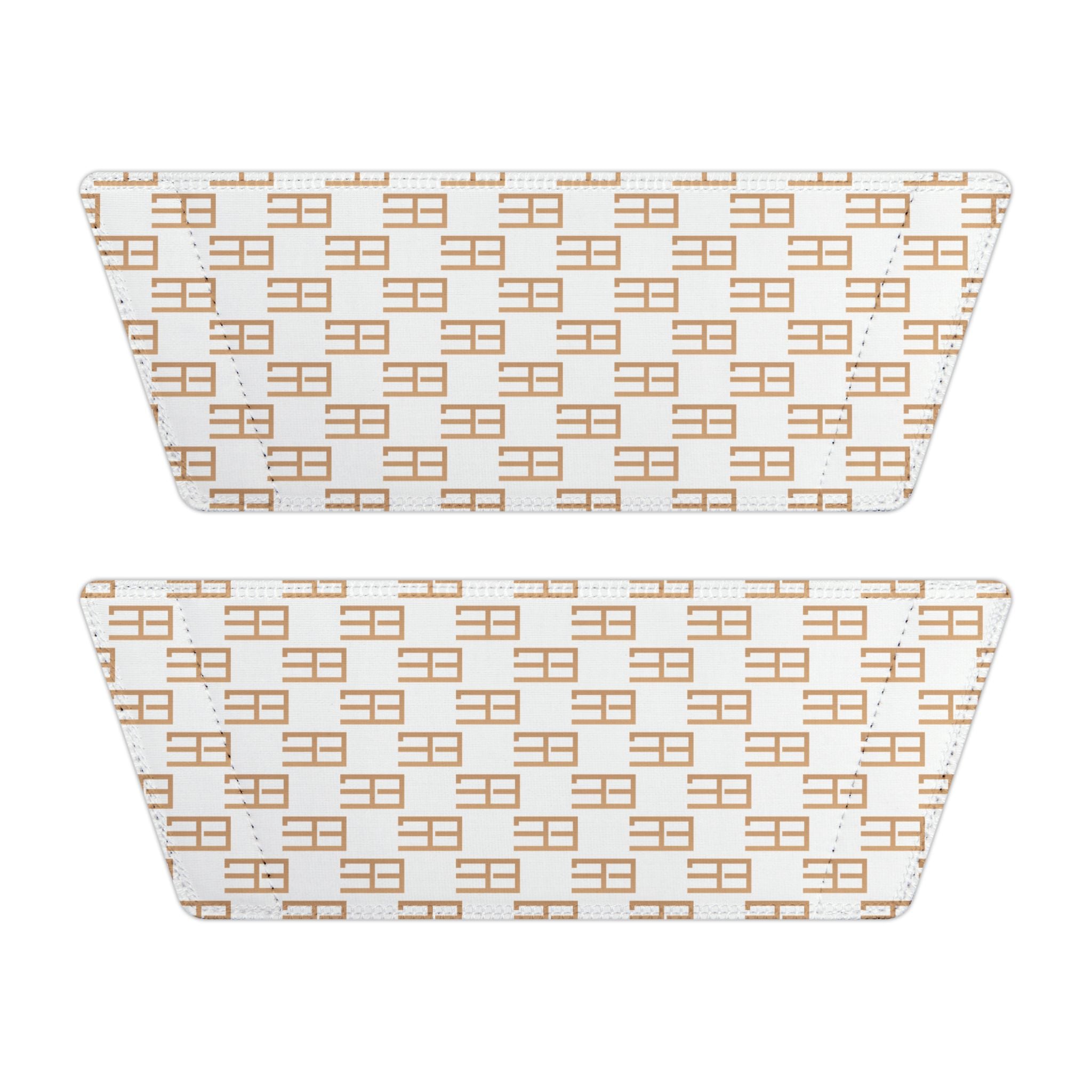 Women's Removable-Strap Sandals — Beige Monogram Slide Sandals