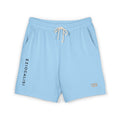 Fleece Sweat Shorts — Minimal Grid Logo Lounge Shorts