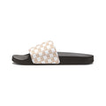 Women's Removable-Strap Sandals — Beige Monogram Slide Sandals