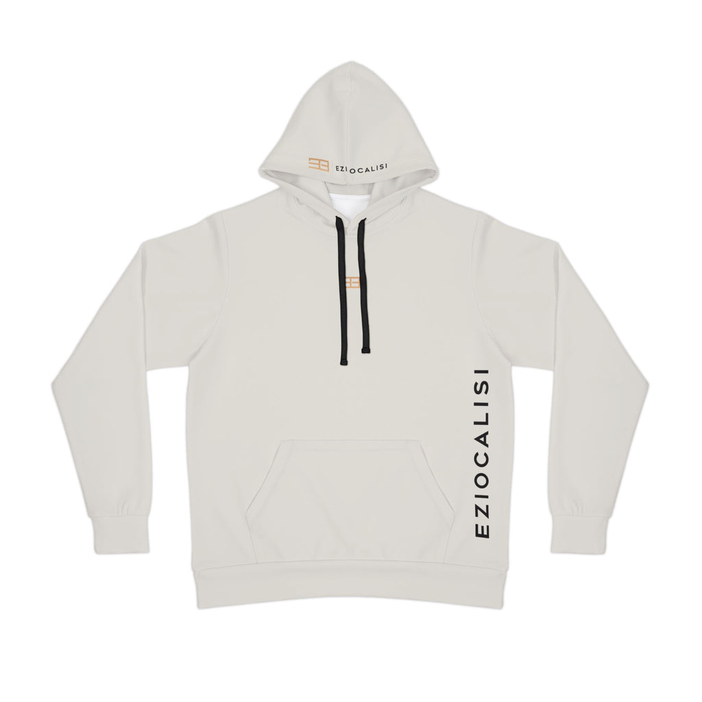 EzioCalisi Athletic Hoodie — Minimal Vertical Logo Sports Hoodie
